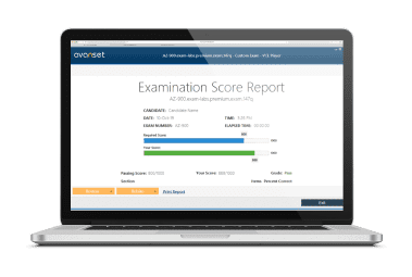 Avanset Simulator Screenshot
