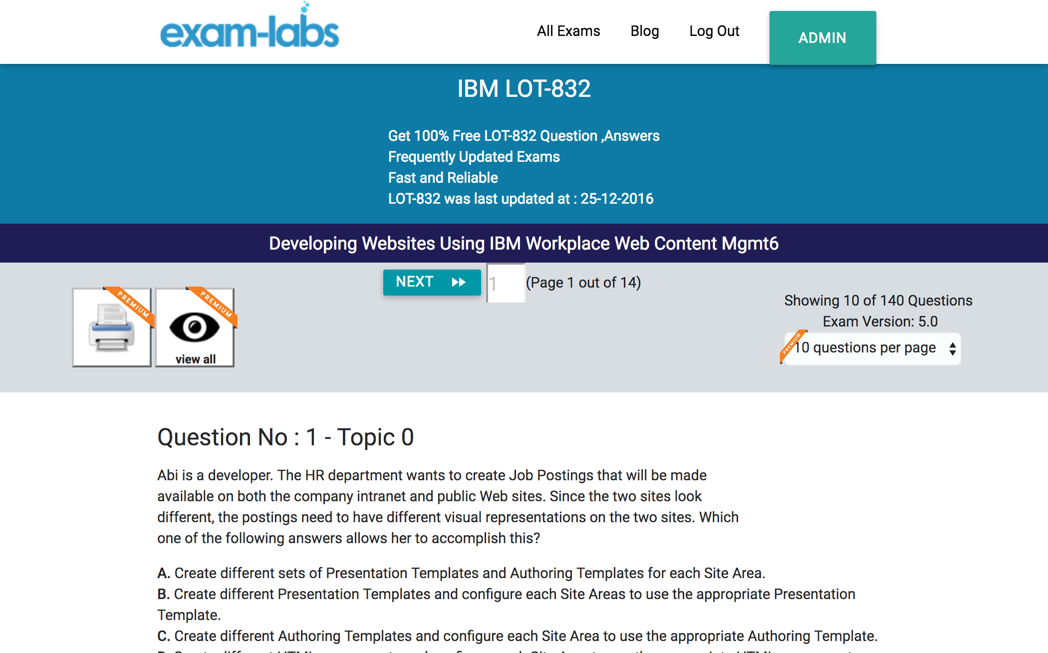 lot-832 - ibm real exam questions - 100% free | exam-labs lot-832 - ibm real exam questions - 100% free | exam-labs, Presentation templates